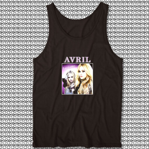 Avril Lavigne Homage Unisex Tank Tops