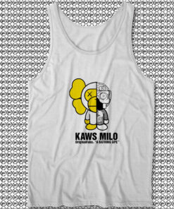 BAPE X Original Fake Kaws Companion Milo Unisex Tank Tops