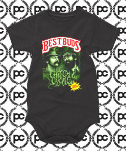 BEST BUDS Cheech And Chong Smoke Together Vintage Baby Onesie