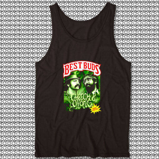 BEST BUDS Cheech And Chong Smoke Together Vintage Unisex Tank Tops