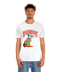 Backwood Krusty the Clown Joker T Shirt Model 1