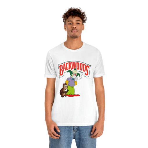 Backwood Krusty the Clown Joker T Shirt Model 1