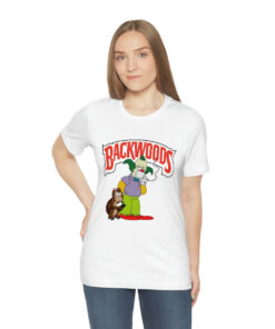 Backwood Krusty the Clown Joker T Shirt Model 2