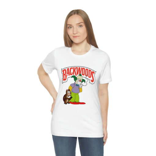 Backwood Krusty the Clown Joker T Shirt Model 2