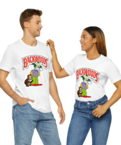 Backwood Krusty the Clown Joker T Shirt Model 4