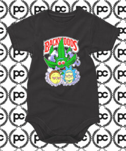 Backwoods Rick Morty Marijuana Vintage Baby Onesie