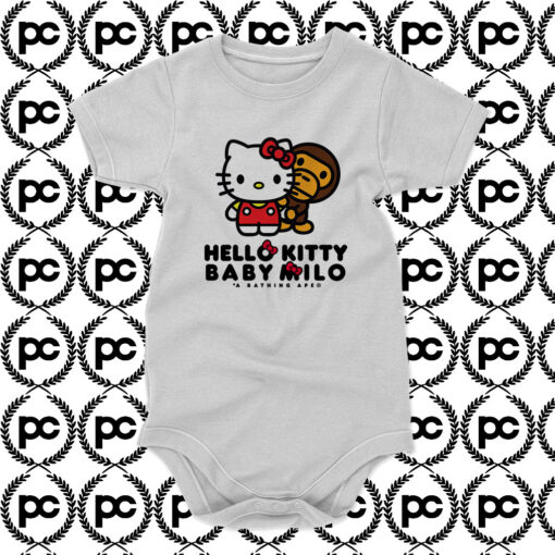 Bape Hello Kitty Baby Onesie