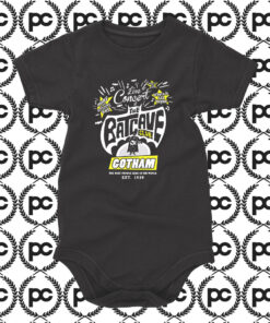 Batman Batcave Club Baby Onesie