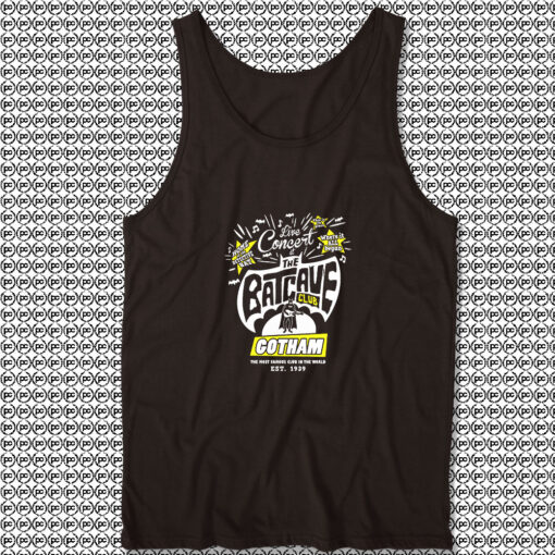 Batman Batcave Club Unisex Tank Tops