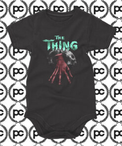 Beware of the Thing Addams Family Baby Onesie