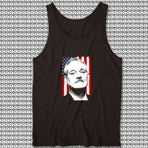 Bill Murray American Flag Unisex Tank Tops