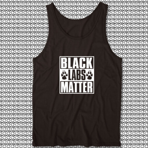 Black Labs Matter Unisex Tank Tops