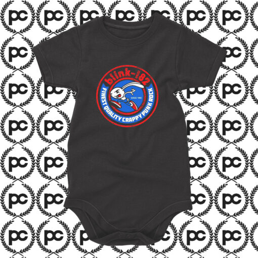 Blink 182 Finest Quality Crappy Punk Rock Baby Onesie