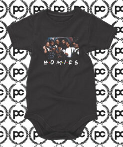 Blood In Blood Out Friends Mashup Baby Onesie