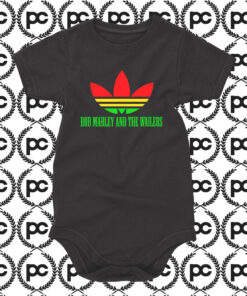 Bob Marley And Adidas The Wailers Baby Onesie