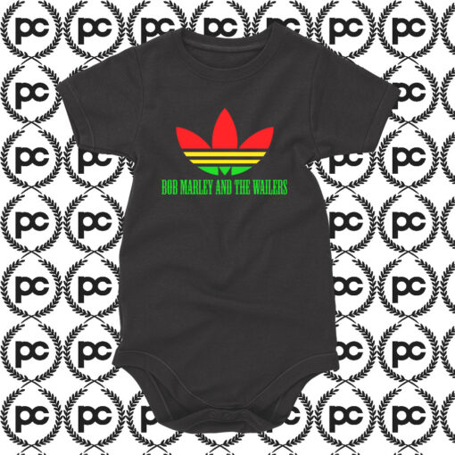 Bob Marley And Adidas The Wailers Baby Onesie