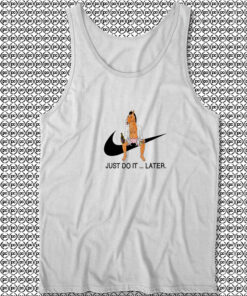 Bojack Horseman Just Do It Later Unisex Tank Tops