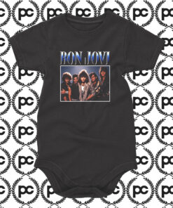 Bon Jovi Vintage Rare Baby Onesie