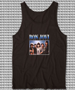 Bon Jovi Vintage Rare Unisex Tank Tops