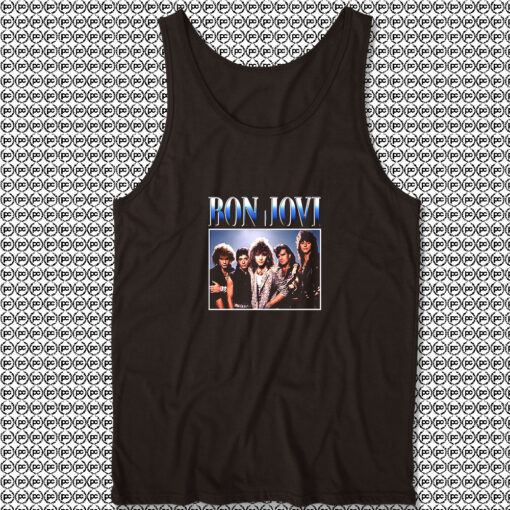 Bon Jovi Vintage Rare Unisex Tank Tops