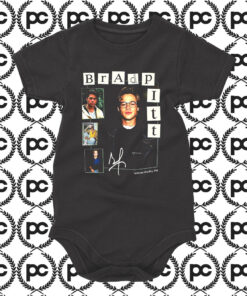 Brad Pitt Rare Vintage Baby Onesie