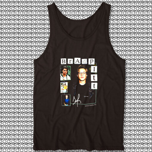 Brad Pitt Rare Vintage Unisex Tank Tops