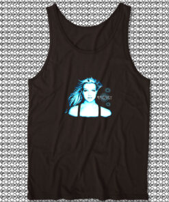 Britney Spears In The Zone Tour 2003 Unisex Tank Tops