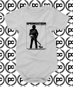 Bruce Springsteen 1975 Bottom Line Concert Baby Onesie