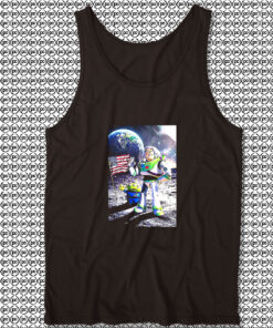 Buzz Lightyear Moon Landing Unisex Tank Tops