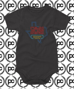 CYBER RODEO giga texas Baby Onesie