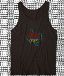 CYBER RODEO giga texas Unisex Tank Tops