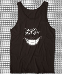 Cheshire Cat Smile Unisex Tank Tops