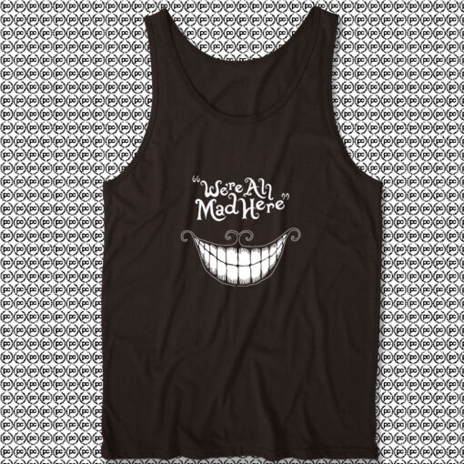 Cheshire Cat Smile Unisex Tank Tops