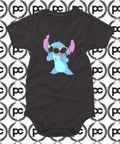 Cute Disney Lilo Stitch Sunglasses Baby Onesie