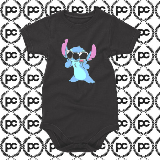 Cute Disney Lilo Stitch Sunglasses Baby Onesie