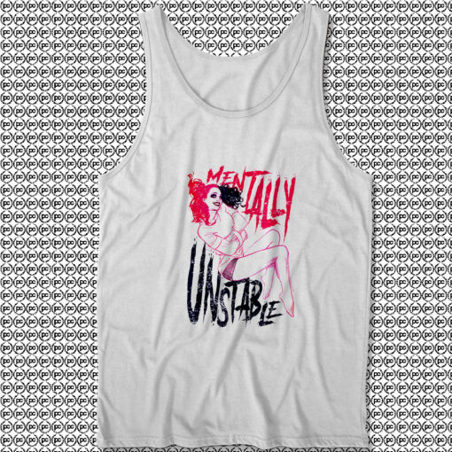 Cute Harley Quinn Unstable Mentally Unisex Tank Tops