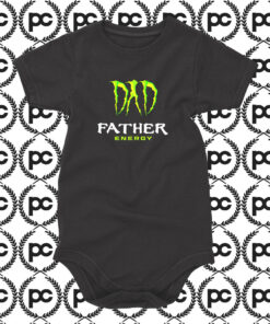 Dad Father Energy Monster Baby Onesie