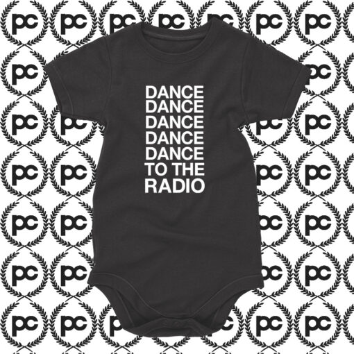 Dance To The Radio Joy Division Baby Onesie