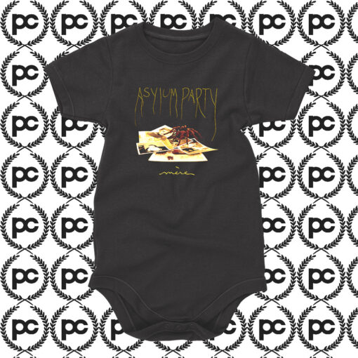 Darkwave Asylum Party Mere Post Punk Baby Onesie