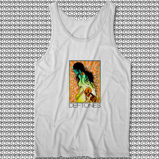 Deftones Band Skull And Girl Unisex Tank Tops