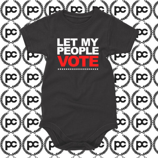 Desmond Meade Let My People Vote Baby Onesie