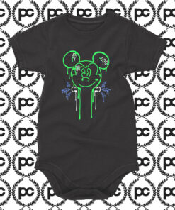 Disney Mickey Mouse Horror Halloween Baby Onesie