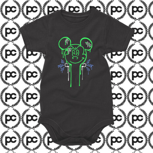 Disney Mickey Mouse Horror Halloween Baby Onesie