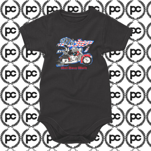 Disney Mickey Mouse Motorcycle Baby Onesie