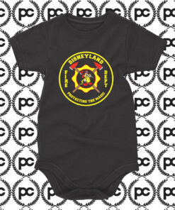 Disneyland Fire Dept Protecting The Magic Baby Onesie