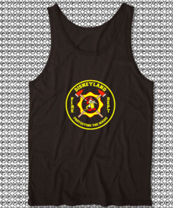 Disneyland Fire Dept Protecting The Magic Unisex Tank Tops