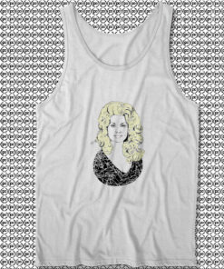 Dolly Parton Illustration Art Unisex Tank Tops