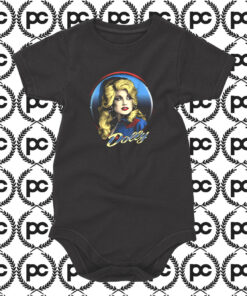 Dolly Parton Western Baby Onesie