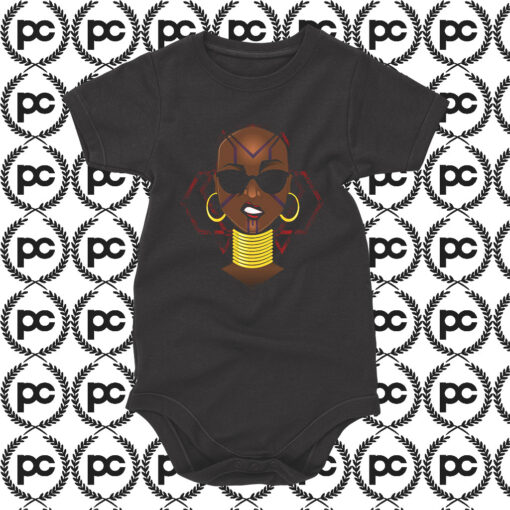 Dora Milaje Move Or You Will Be Moved Baby Onesie