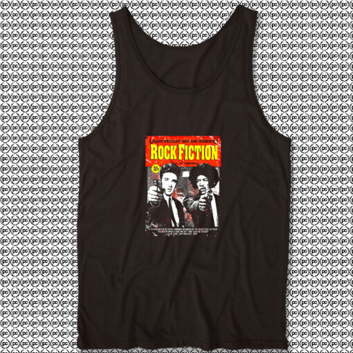 Elvis Presley Rock Fiction Unisex Tank Tops